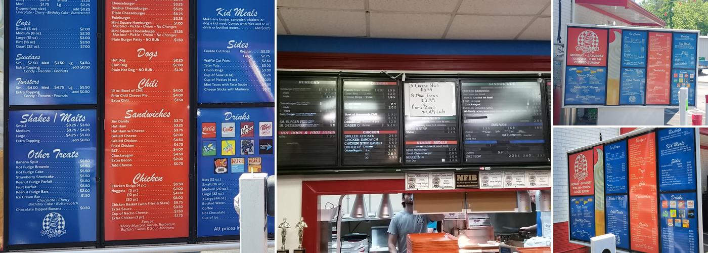 Dairy Delight Menu