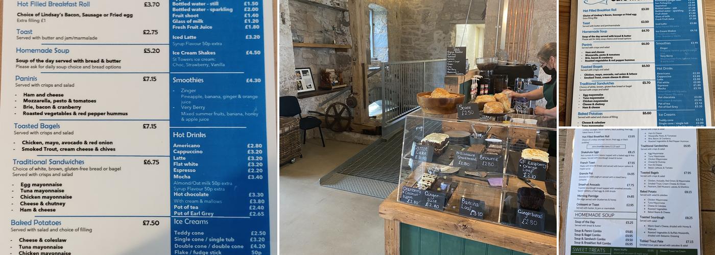 Tickled Trout Cafe Menu