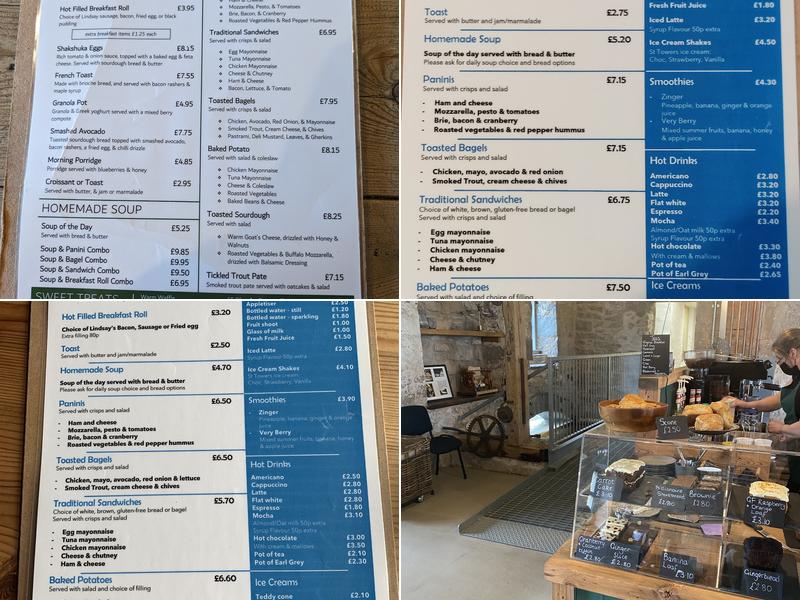 Tickled Trout Cafe Menu