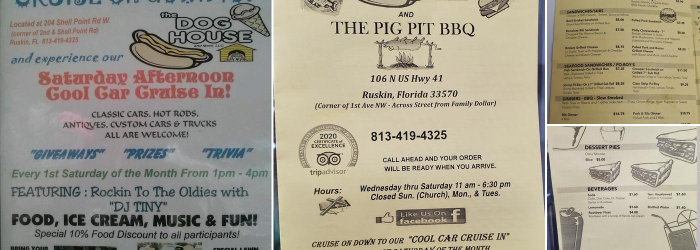 The Dog House & More Menu