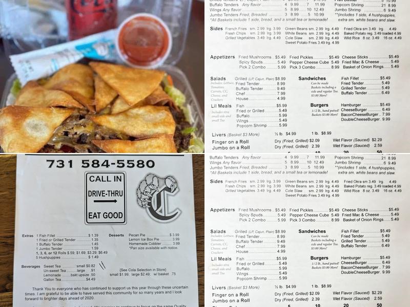 Goodwings Menu