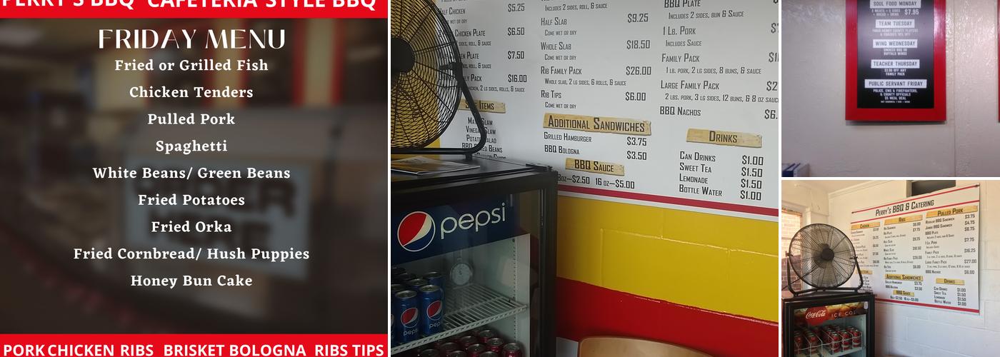 Perry's BBQ & Catering Menu