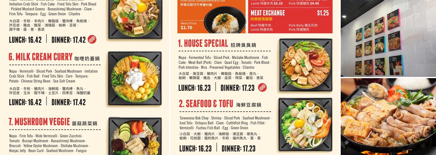 Boiling Point Menu
