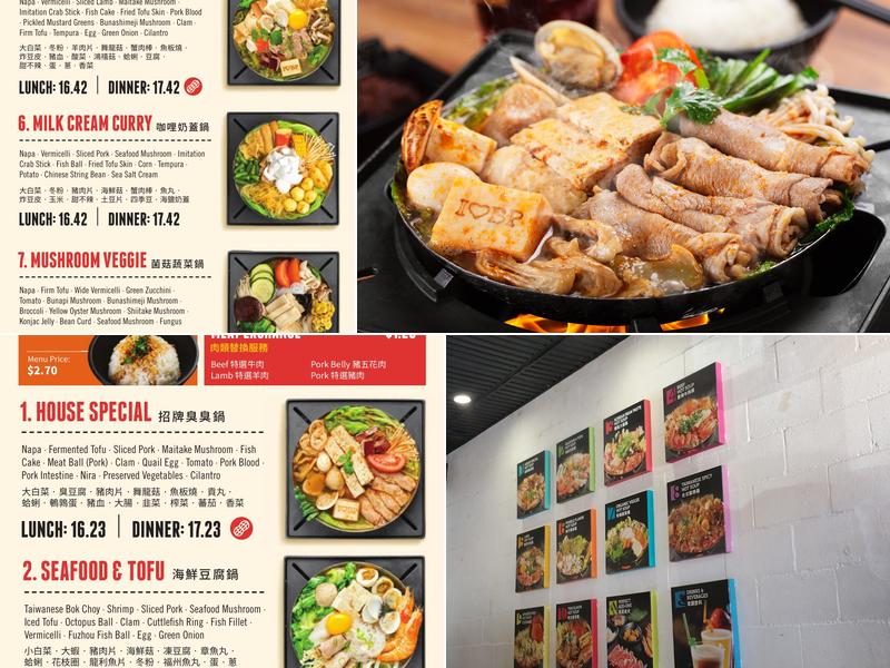 Boiling Point Menu