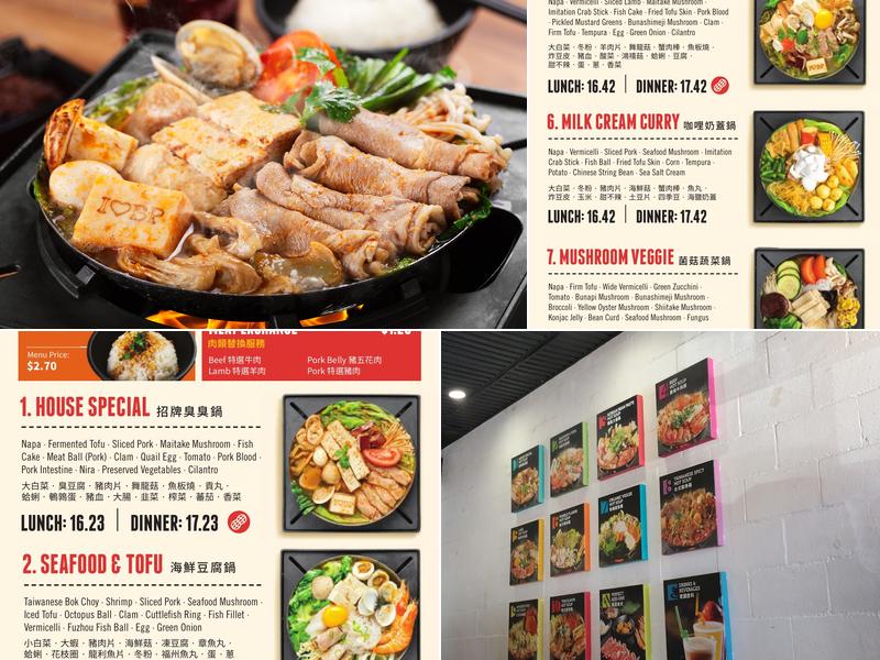 Boiling Point Menu