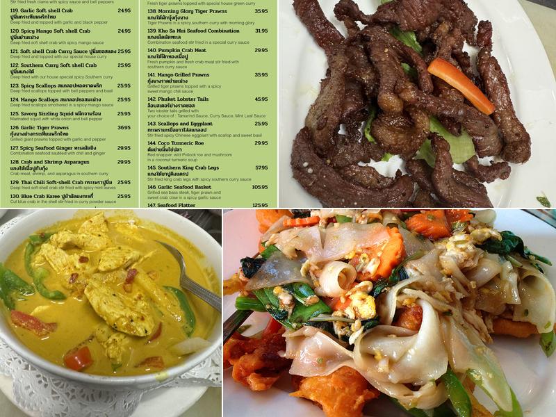 Jitlada Restaurant Menu