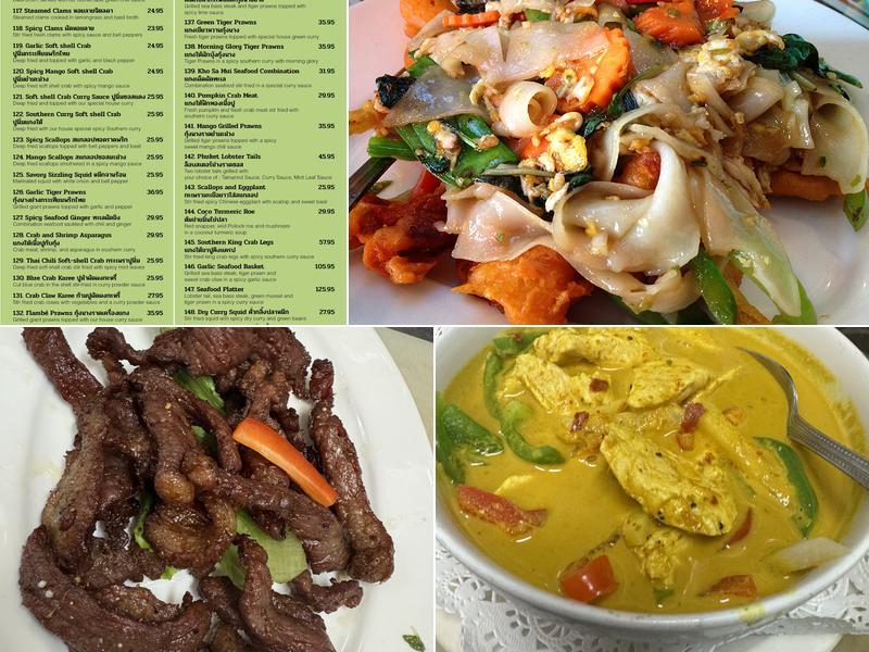 Jitlada Restaurant Menu