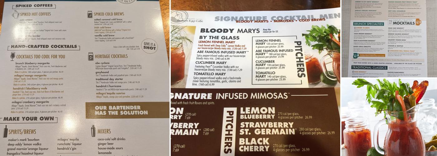Another Broken Egg Cafe Menu