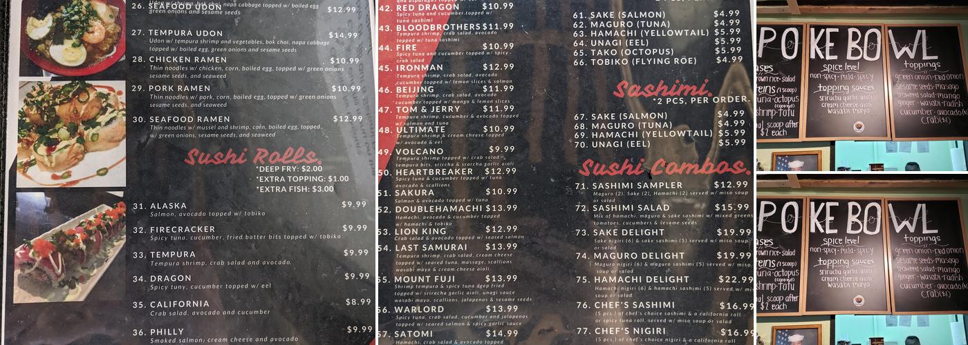 Satomi Menu