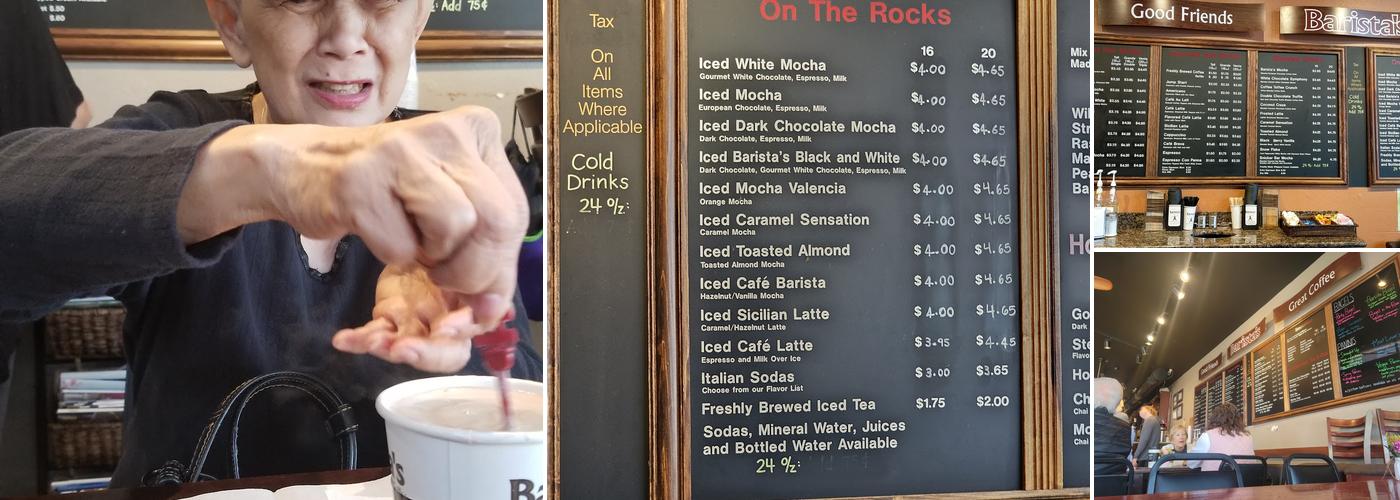 Barista's Menu
