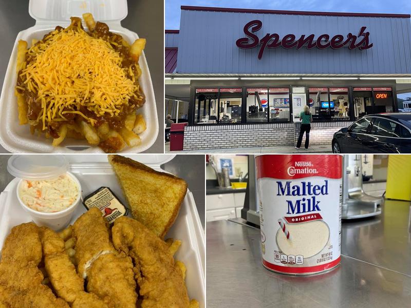 Spencer’s Dairy Bar 230 N Mulberry St, Booneville