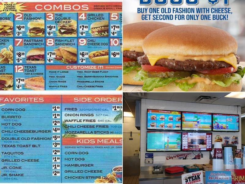 Fosters Freeze Menu