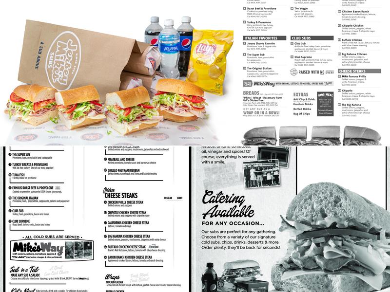 Jersey Mike's Menu