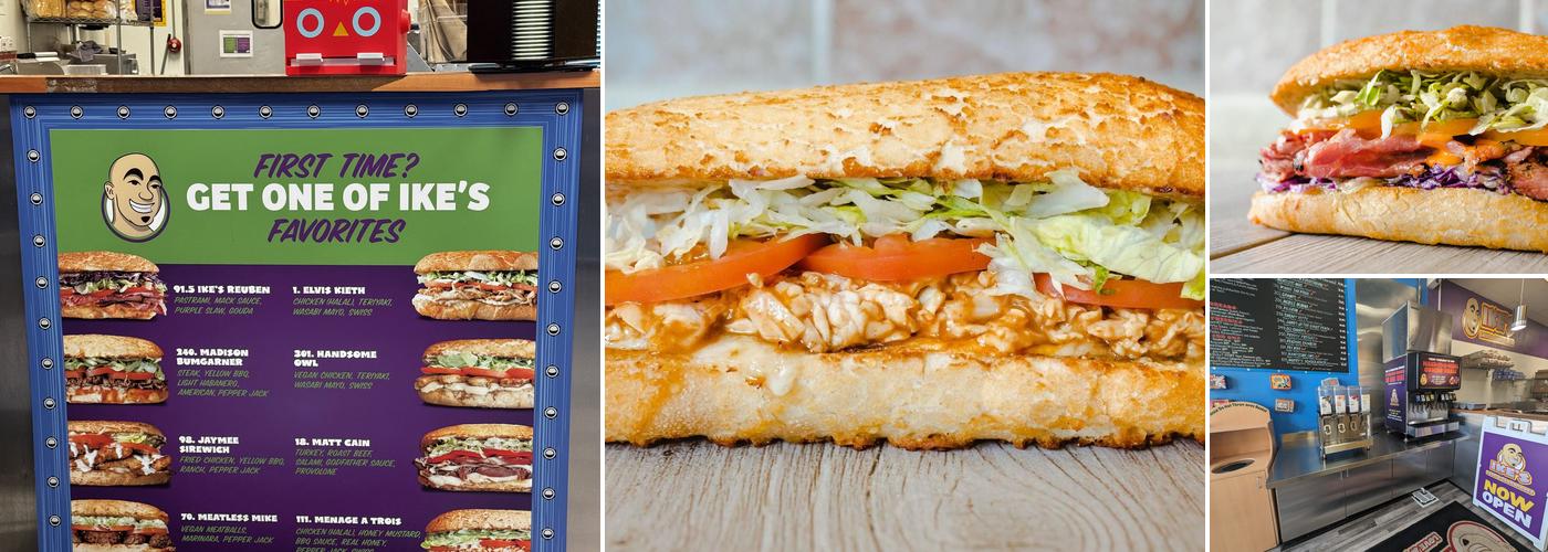 Ike's Love & Sandwiches Menu