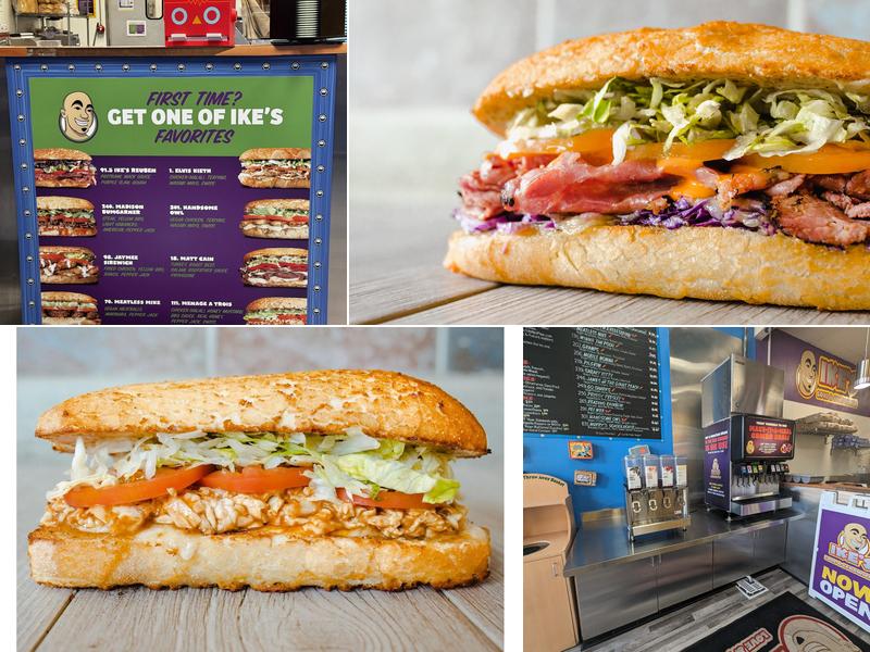 Ike's Love & Sandwiches Menu