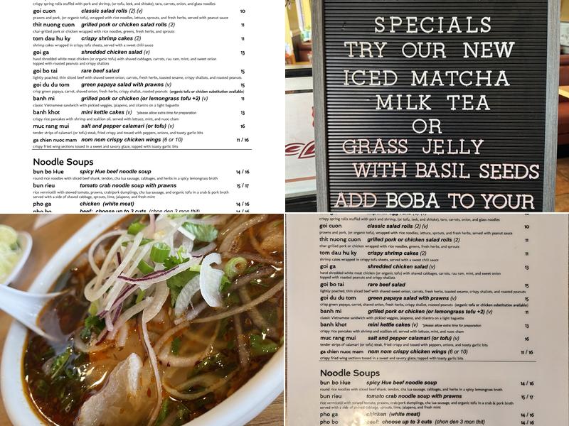 Viet Noms - Vietnamese Restaurant Menu