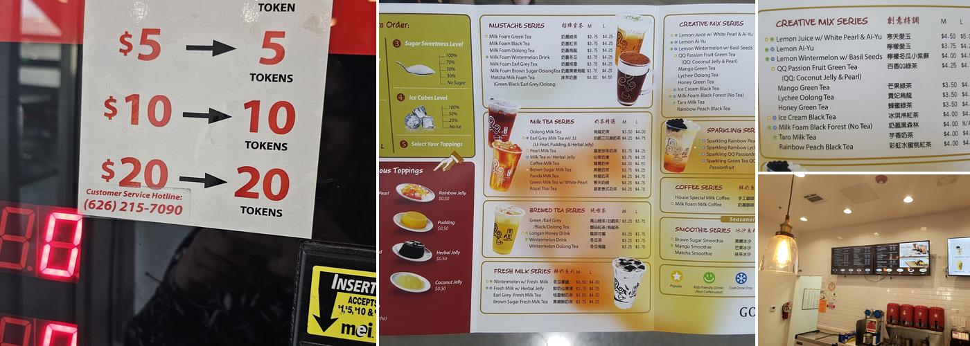 Gong Cha Menu