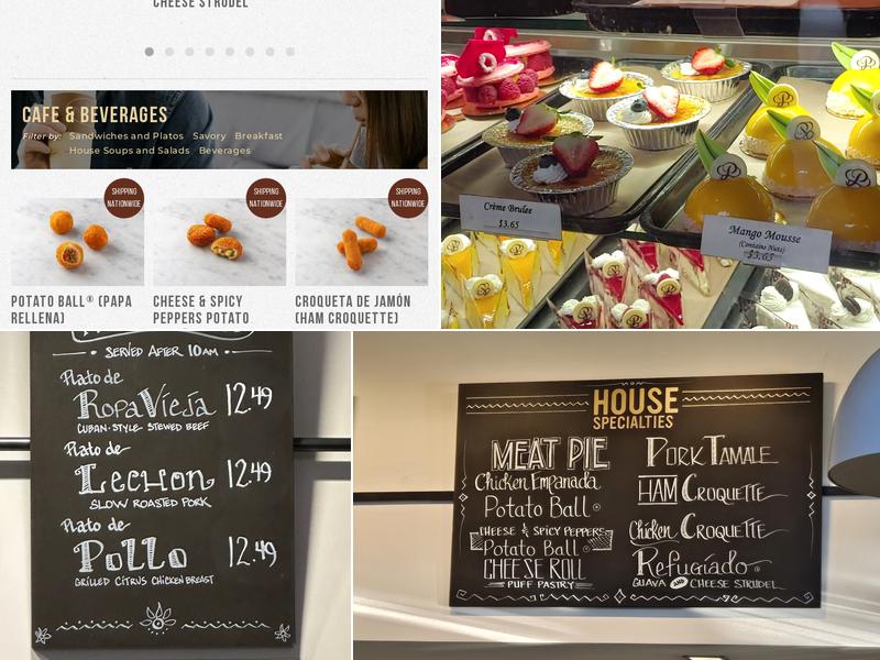 Porto's Bakery and Cafe Menu