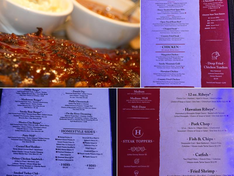 Holston's Kitchen Menu