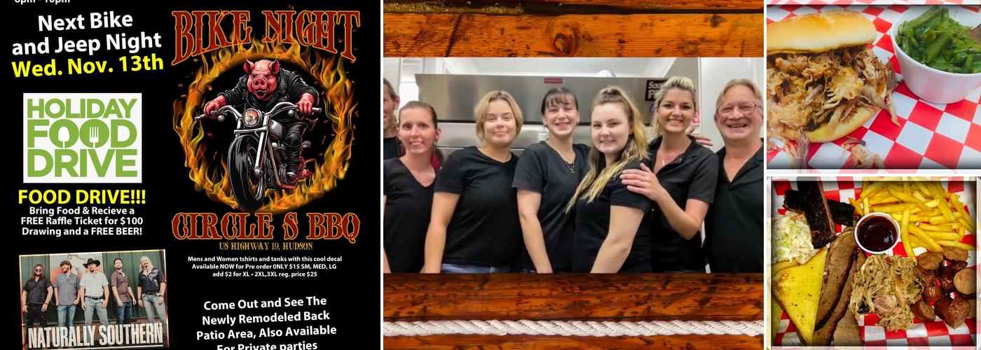 Circle S BBQ Menu