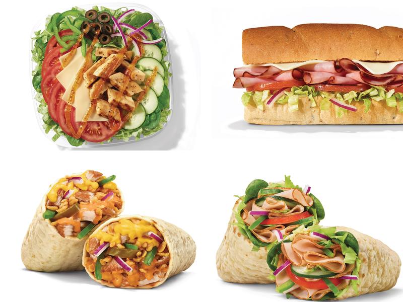Subway Menu