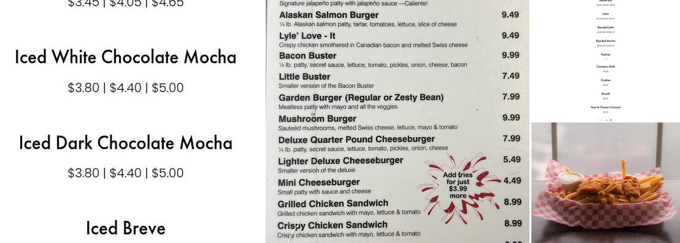 Spartan Drive In Menu