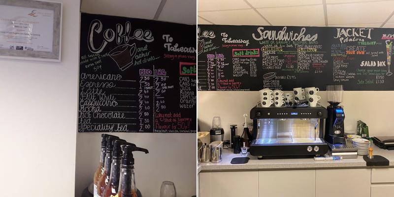 Wake up! And smell the coffee.... Menu