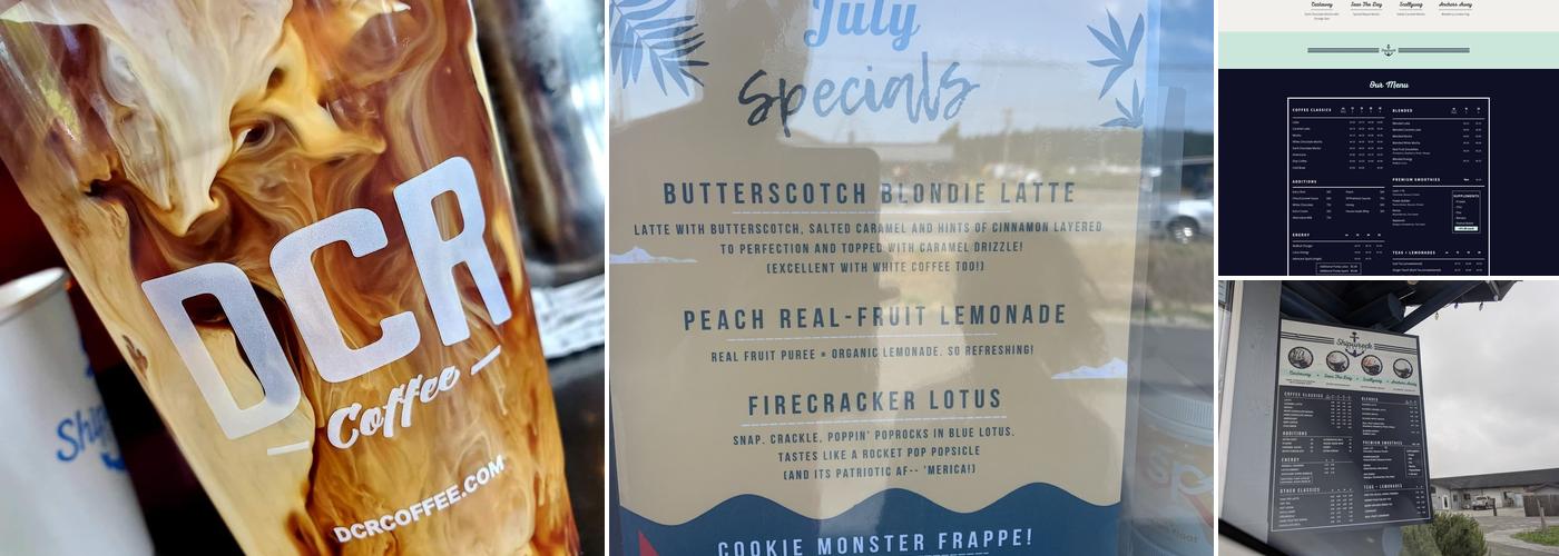 Shipwreck Coffee Menu