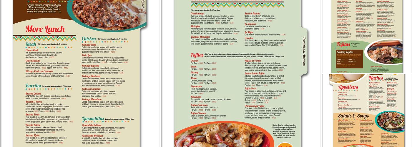 Los Portales Menu