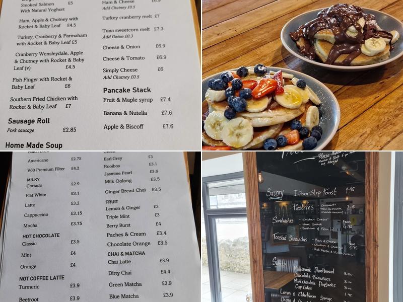 96 Degrees Coffee Menu