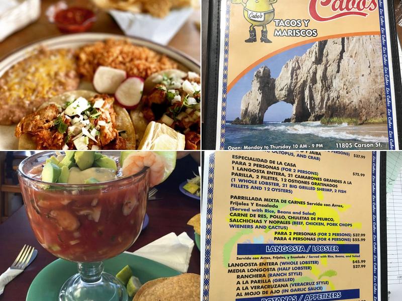 Los Cabos Tacos & Mariscos Menu