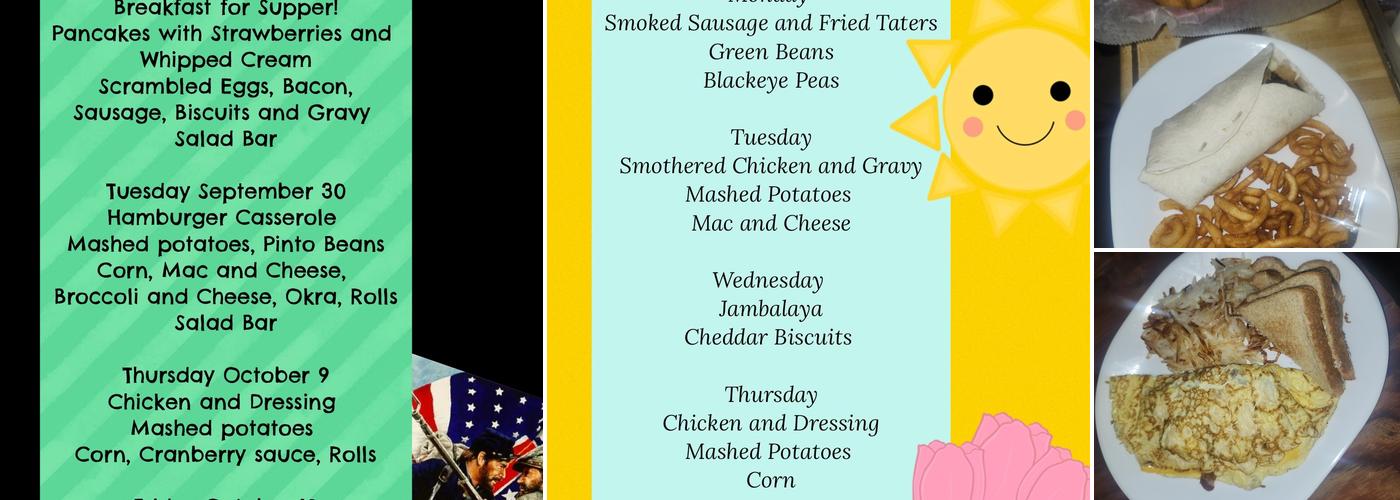 Jen's Place Menu