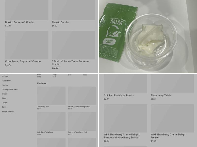 Taco Bell Menu