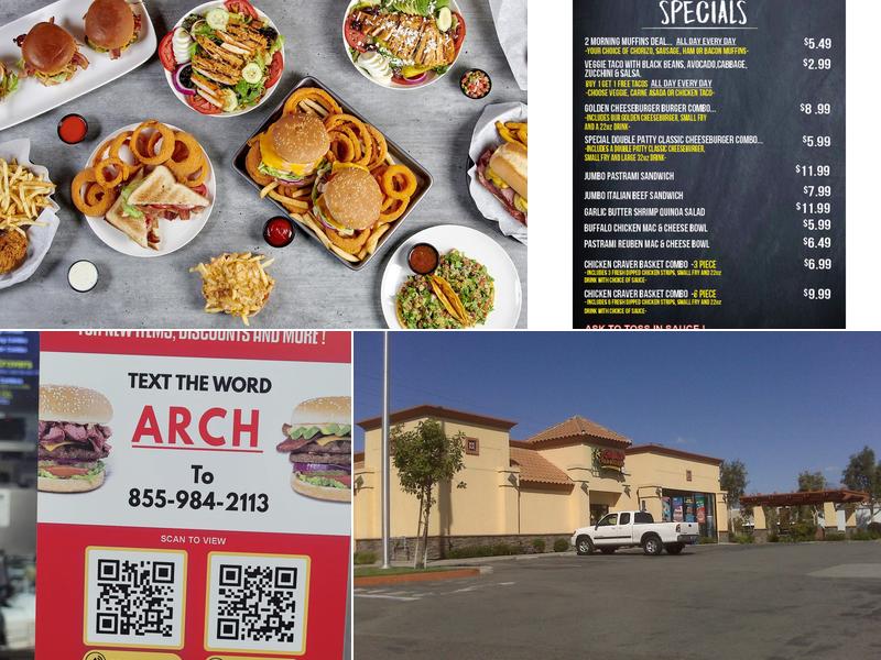 Archibald's Drive-Thru Menu