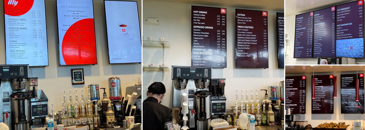 illy Espressamente Menu
