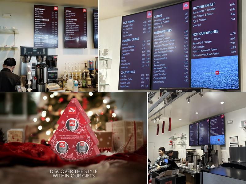 illy Espressamente Menu