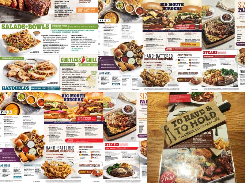 Chili's Grill & Bar Menu