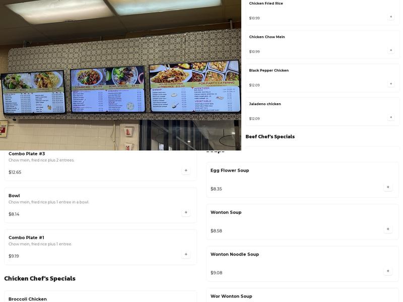 Magic Wok Menu