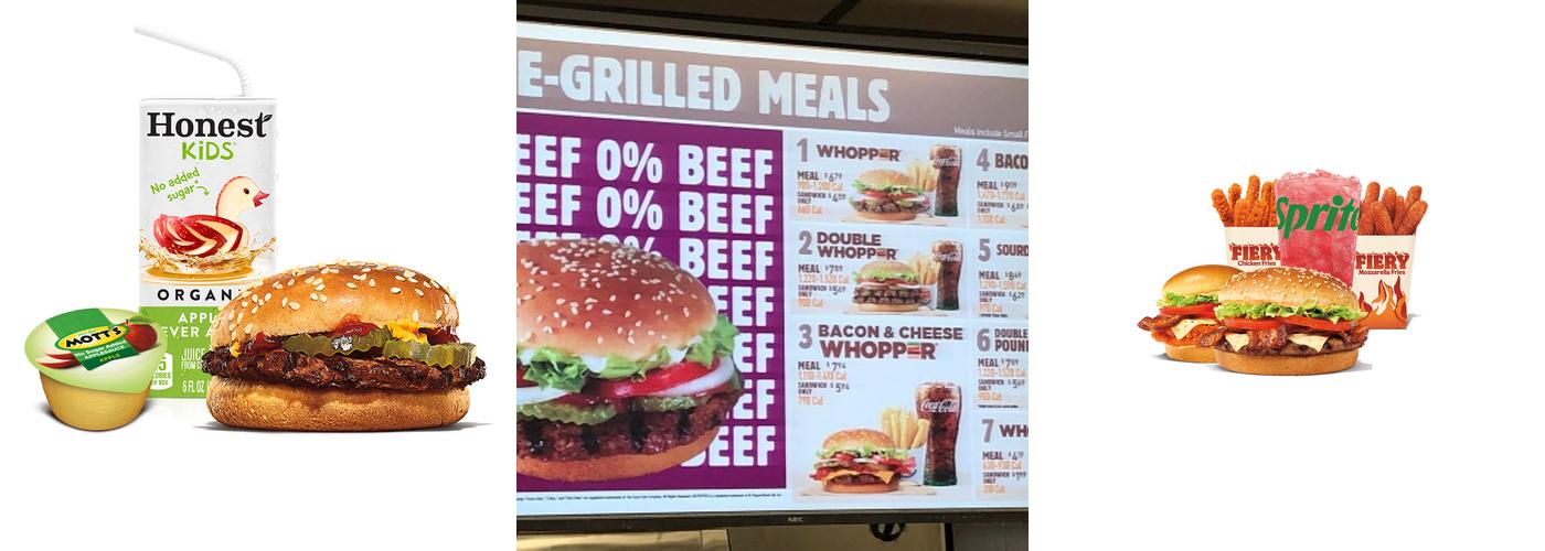 Burger King Menu