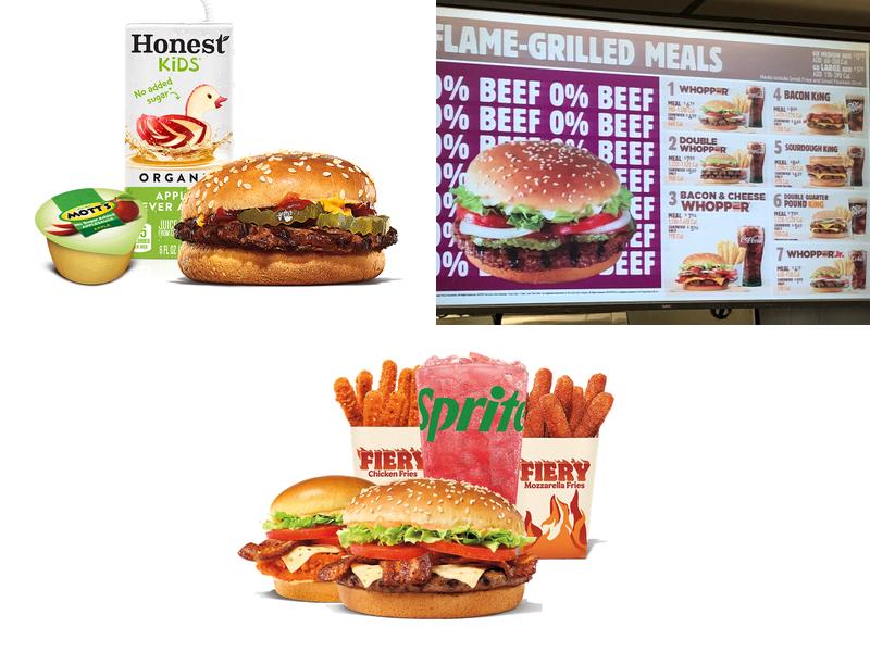 Burger King Menu