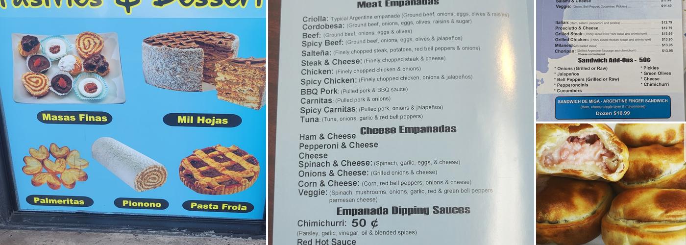 Empanadas To Go Menu