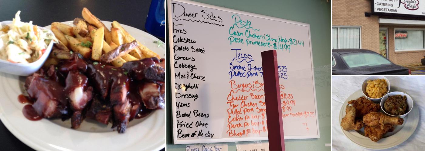 Dialo's Cafe Menu