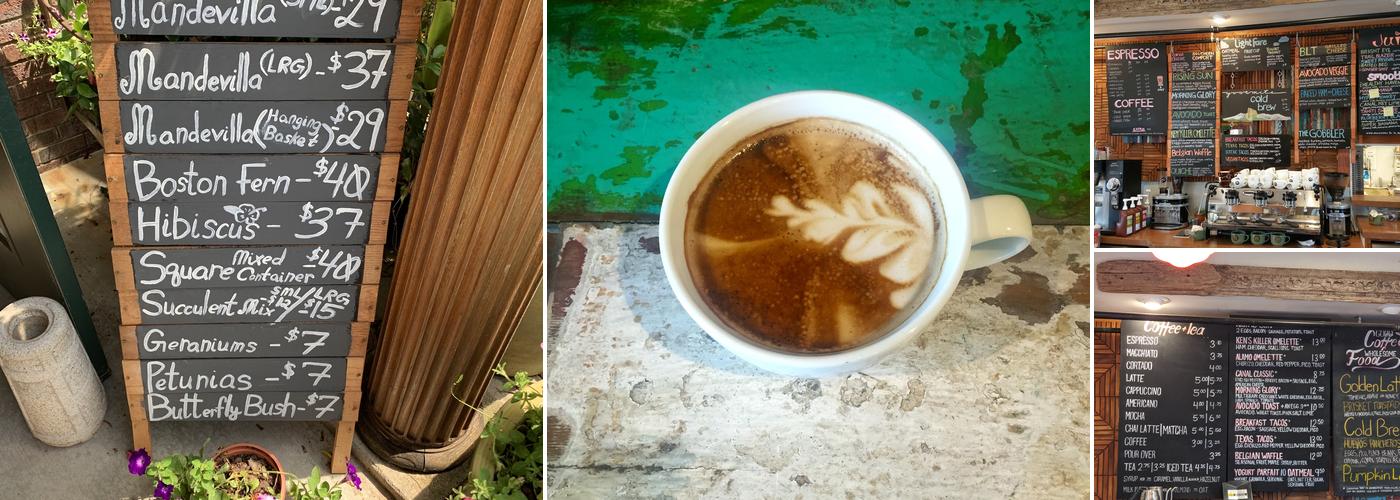 Clifford's Coffee Canal Menu