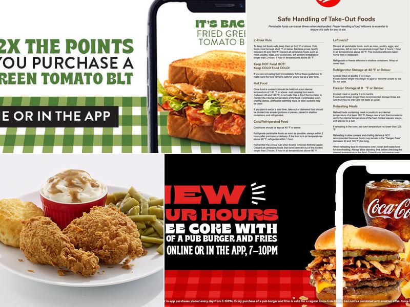 Jack's Menu