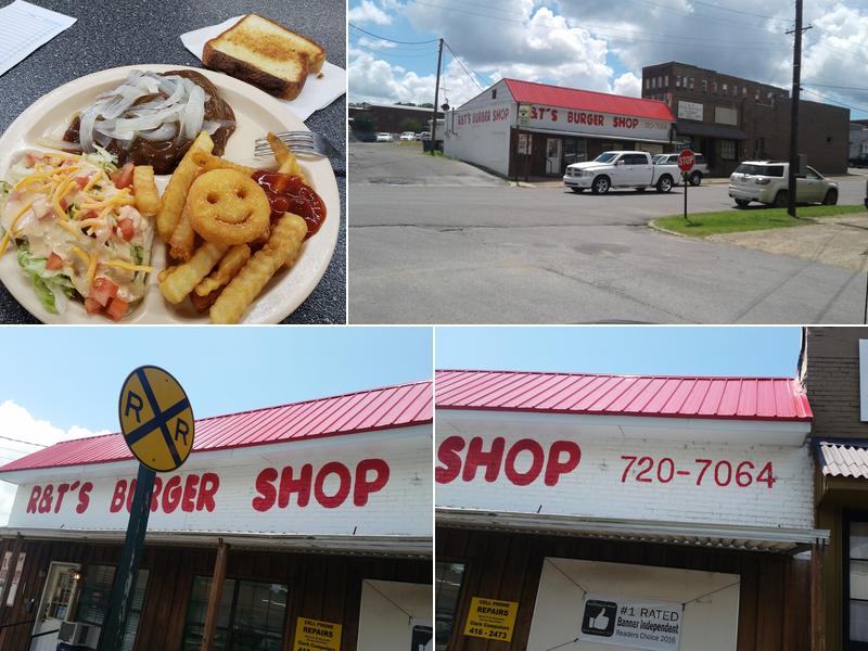 R & T's Burger Shop 101 W Church St, Booneville