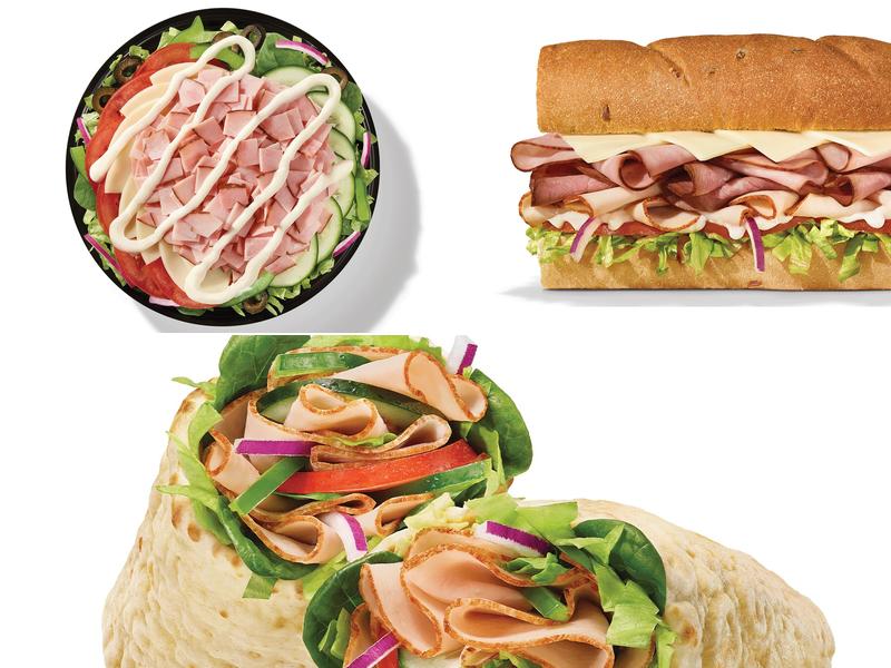 Subway Menu