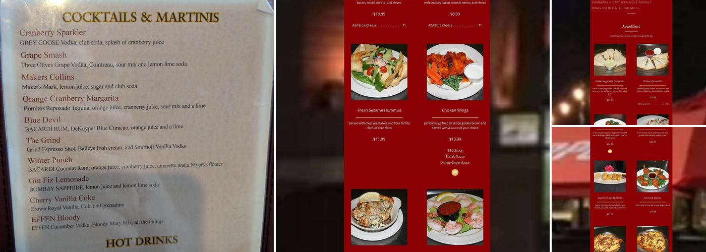 Hectors Fine Food & Spirits Menu