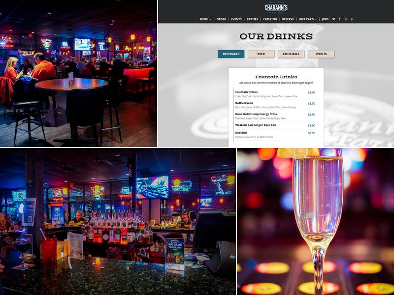 Charann's Menu