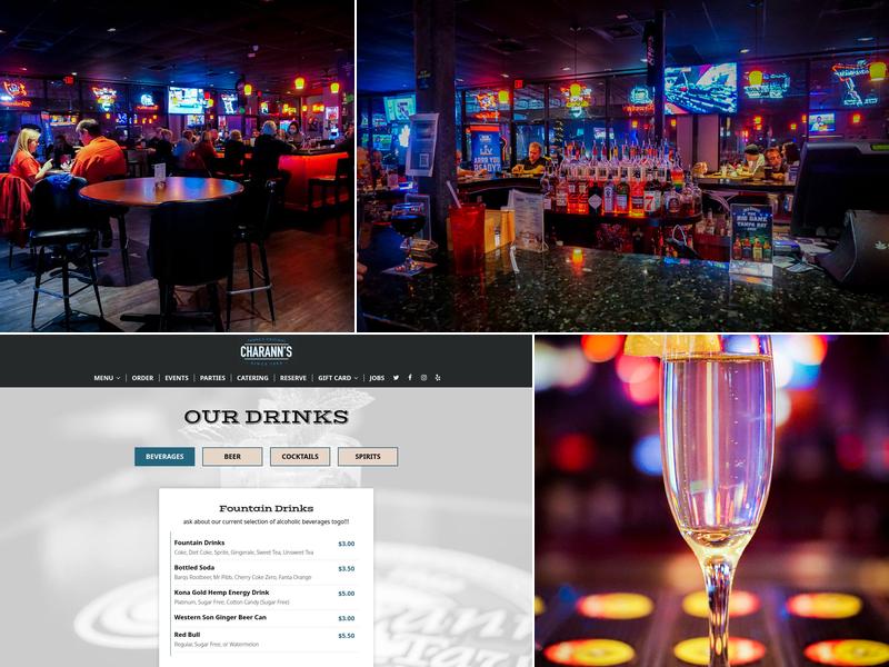 Charann's Tavern Menu