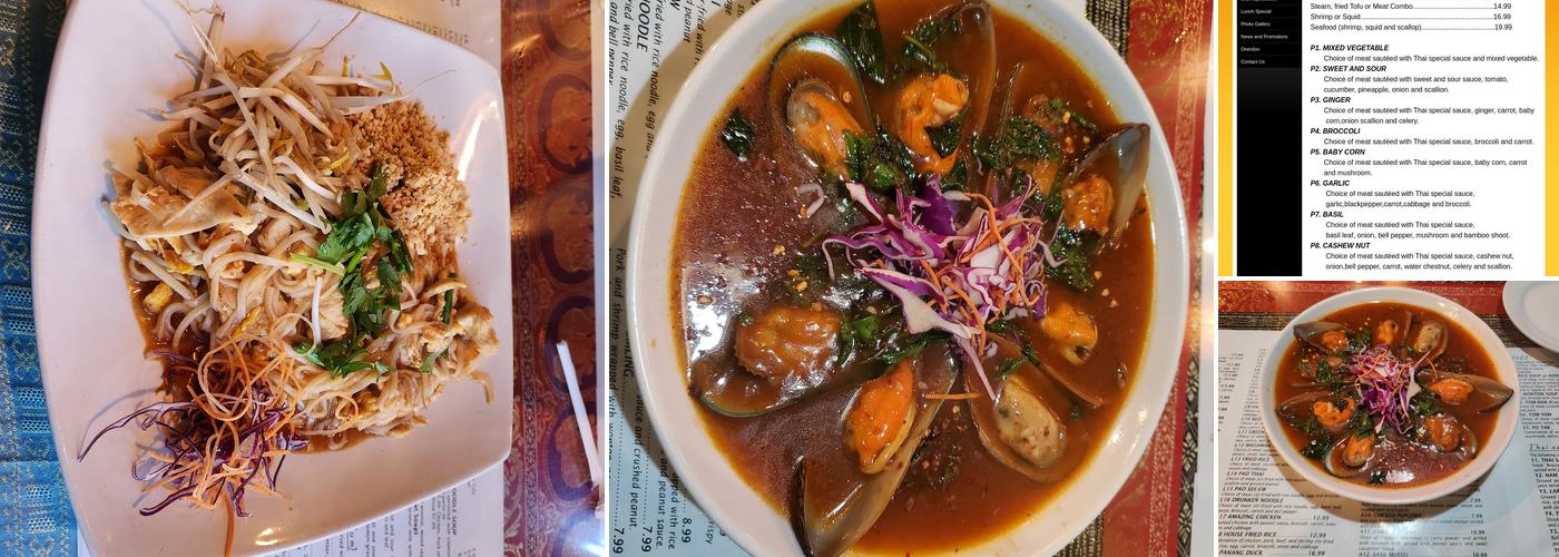 Siam Thai Restaurant, Westchase Menu